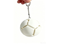 Llavero Antiestrés Con Botón De Balón, Pequeño Detalle Para Seguidores Del Fútbol.