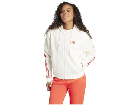 Sudadera de Mujer ADIDAS Capucha Future Icons Full Blanco (X/L)