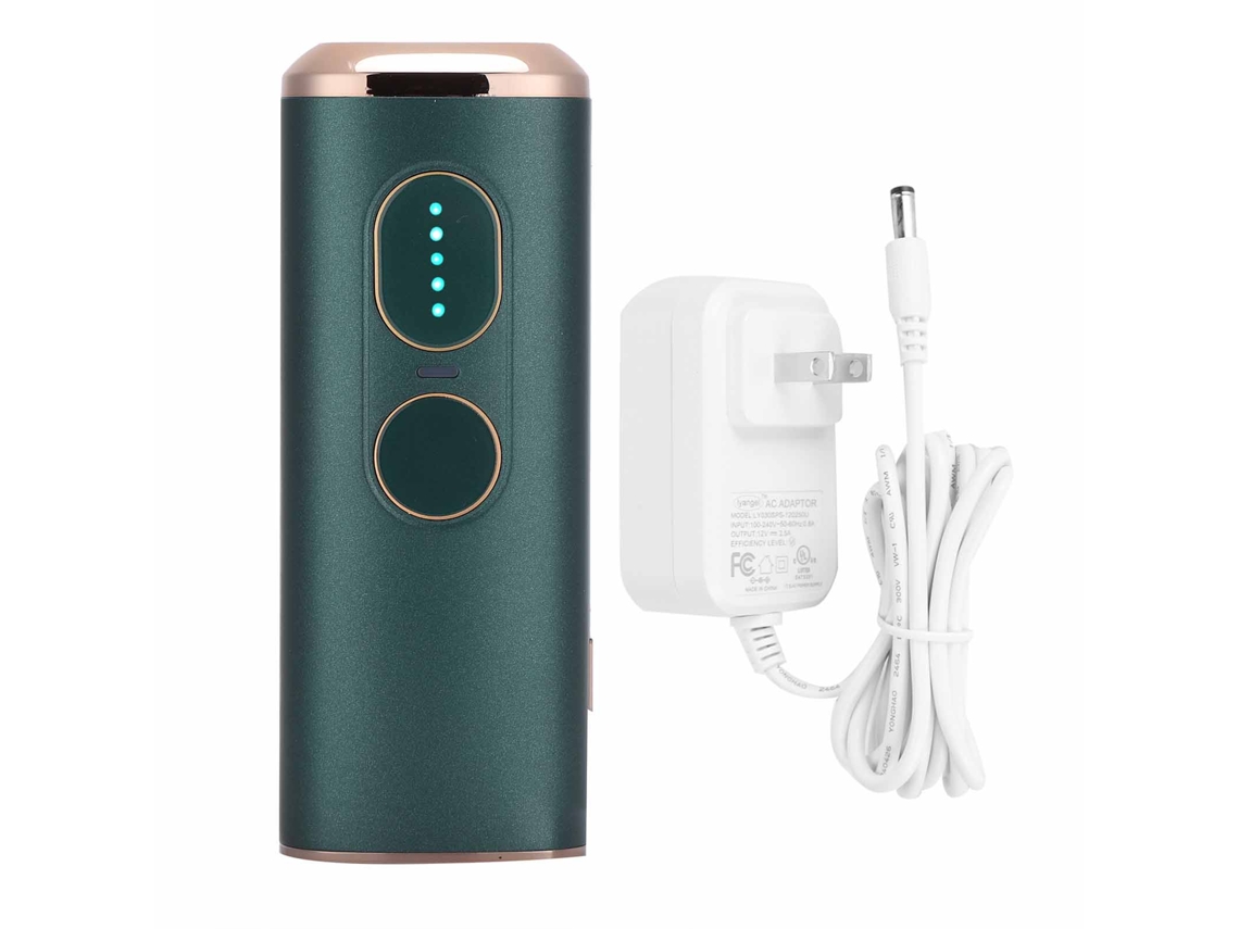 Mini aparelho de depilação a laser IPL para corpo e axilas (2026), com plugue americano.