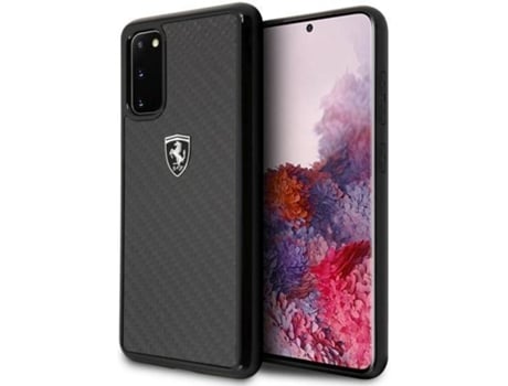 Funda Samsung Galaxy S20 FERRARI Anti-Choque (Negro)