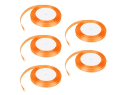 Vlrla-5pcs/conjunto 22m Satin Ribbon Para Wedding Gift Wrapping