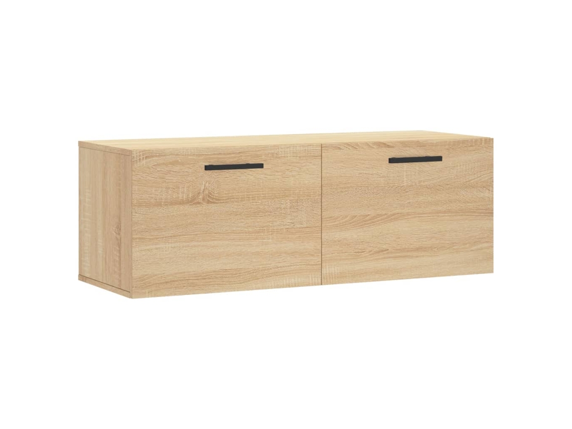 Maison Exclusive - Armario De Pared Madera Ingeniería Roble Sonoma 100x36,5x35 Cm