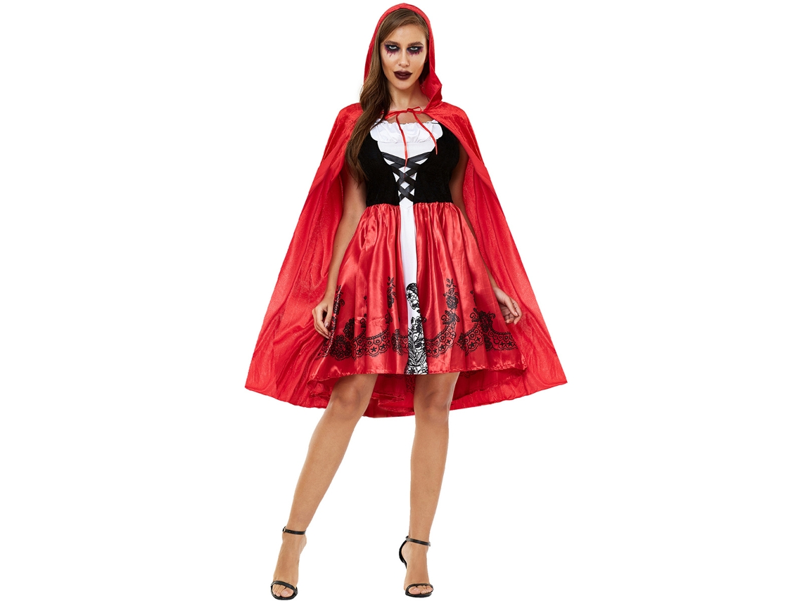 Disfraz de Caperucita Roja para mujer con capa NEVEANCE