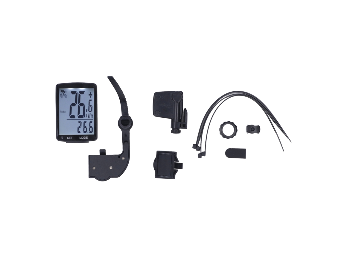 Velocímetro Inalámbrico Bicicleta Impermeable 2.8" Pantalla Led Retroiluminada Odómetro Ciclo Computadora