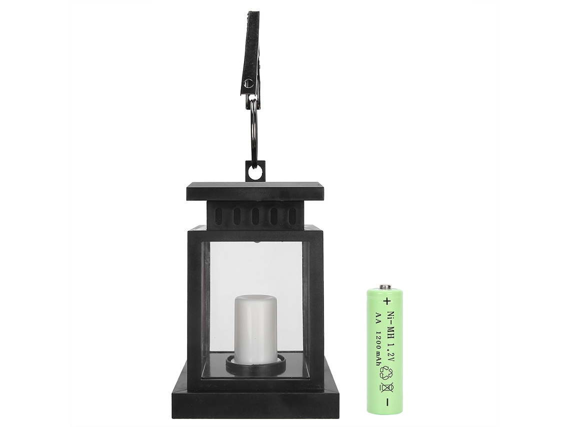 2026-luz De Vela Led Simulada Con Energía Solar Colgante Para Decoración De Jardín Y Patio Exterior