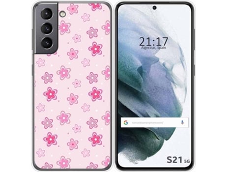 Carcasa Samsung Galaxy S21 5G TUMUNDOSMARTPHONE Flores Multicolor