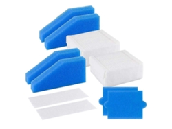 2 Juego 787241 Filtro de limpieza de repuesto para aspiradoras Aqua + Multi Clean X8 Parquet, Aqua +