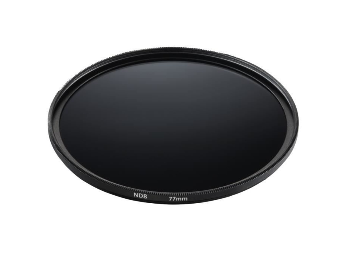 Juego de filtros grises Nd8 Nd64 Nd1000 de 77 mm con caja de filtro gris HAMA