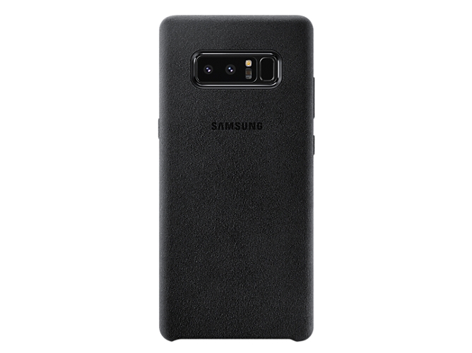 Carcasa SAMSUNG Galaxy Note 8 Alcantara Negro