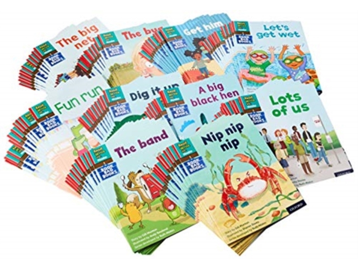 Libro Read Write Inc. Phonics Red Ditty Book Bag Books Mixed Pack of 100 de Ruth Miskin, Gill Munton et al. (Inglés)