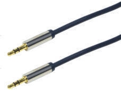 Cable de Audio LOGILINK (1.5 m - Azul)