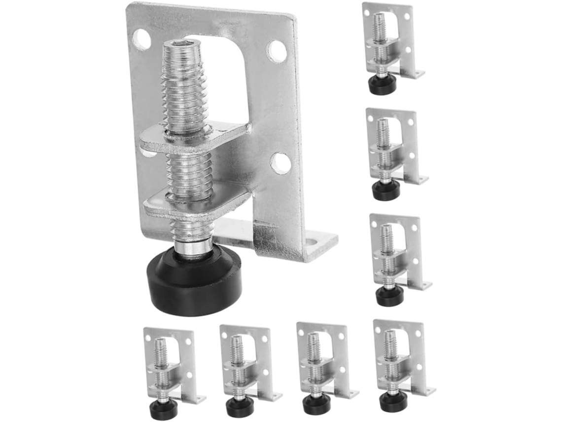 Juego De 8 Patas Niveladoras Ajustables Para Muebles De Mesa, Altura Regulable.