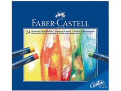 Lápiz de Color FABER-CASTELL Pastel Oil (Multicolor - Pastel Óleo - Multicolor - 24 Unidades)
