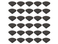 30 Protectores De Esquinas De Muebles De Silicona Suave, Seguros, Delgados, Para Bebés/niños, Color Negro.