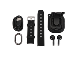 Reloj Inteligente 2 En 1 Con Auriculares Bluetooth, Pantalla De 2,01 Pulgadas Y Modos Deportivos Para Android.