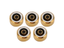 5 Piezas De Repuesto Para Corona De Reloj, Kit De Reparación De Acero Dorado, Accesorios De 3 Mm