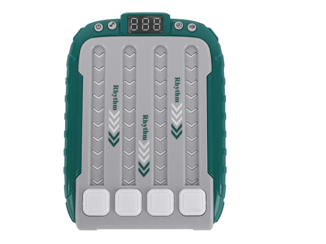 Máquina De Jogo De Ritmo Portátil 6 Níveis Brinquedo Educativo Reduce Estresse Verde 002