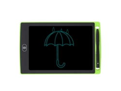 Tableta De Escritura Lcd De 8,5 Pulgadas Para Niños, Pizarra De Dibujo Inteligente, Color Verde Grafito.