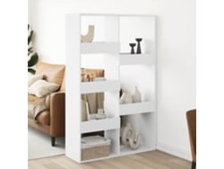 Biombo | 100 x 33 x 155,5 cm, madera blanca, WSD278903, Lovely Home