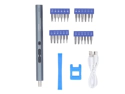 Kit de destornillador eléctrico 28 en 1 con cargador USB de 3,7 V: herramienta precisa para reparar teléfonos móviles y ordenadores.