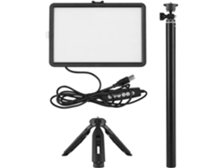 Kit De Iluminación Led Rgb Ajustable De 10 Niveles Para Video
