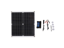 Controlador De Carga Solar De 25 W Y 10 A, Silicio Monocristalino, Carga Rápida Para Iluminación Y Herramientas.
