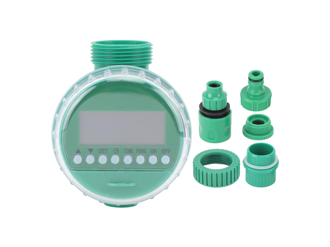 Timer De Riego Con Pantalla Lcd Controlador Automático Anti-fugas Para Jardín Y Patio