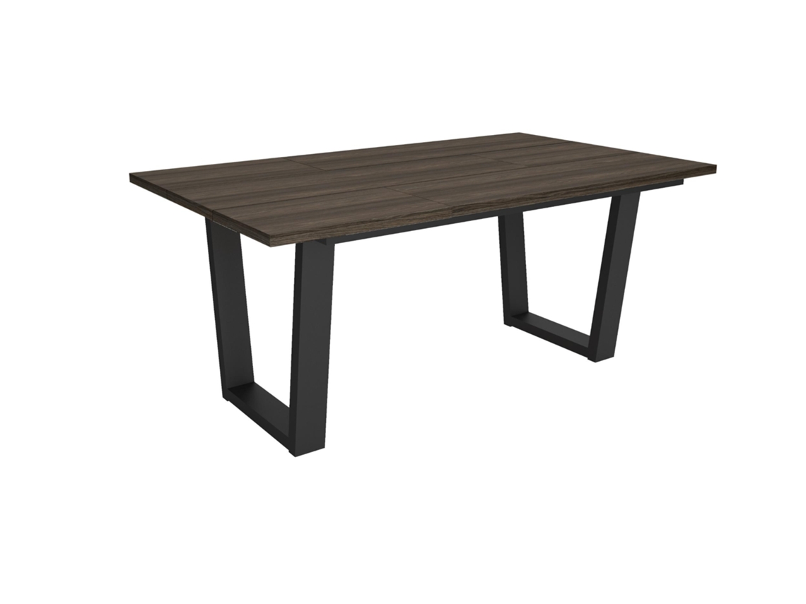 Mesa Comedor, 167x90x74cm, Para 8 Comensales, Muebles Comedor, Roble Oscuro