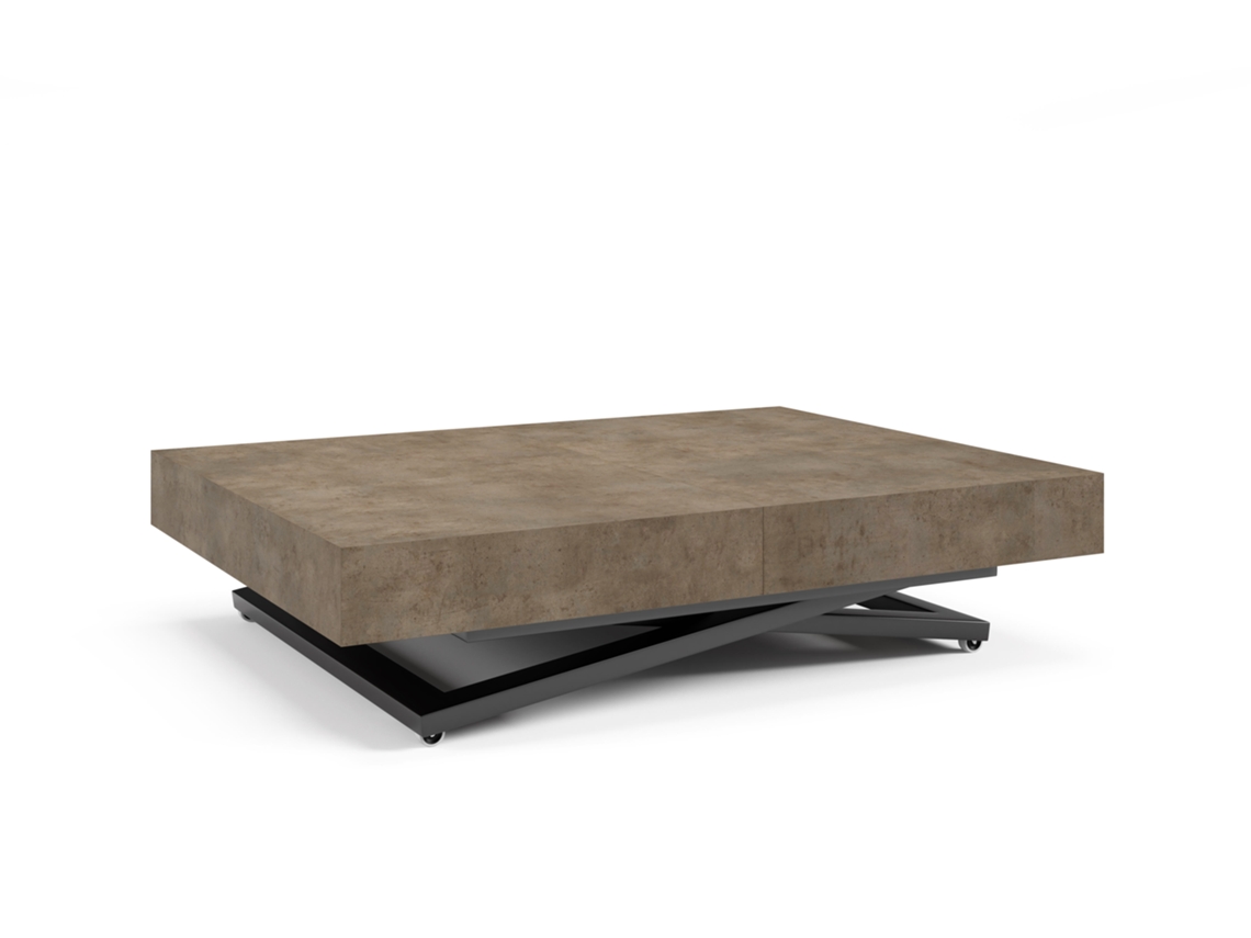 Mesa De Centro FURNLUX Premium Sanna U (Verdeoscuro, Madera Contrachapada - 80X200X80 Cm)