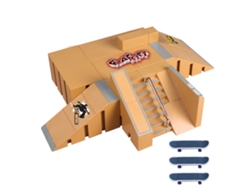 Ats-kit De Rampas Para Skatseboard De Dedo Piezas Duraderas Parques De Entrenamiento Props Ultimatse