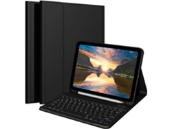 Funda con teclado para Xiaomi Redmi Pad 2 de 11 pulgadas, con teclado Bluetooth magnético (negro) Cuich (2025)