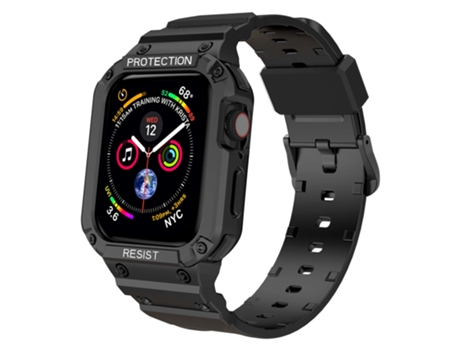 Capa con Correa Endurance All-In-One para Apple Watch Series 5 44Mm Negro