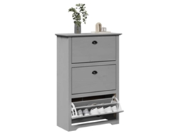 Zapatero | Armario Zapatero Bodo Gris 80x35x118 Cm