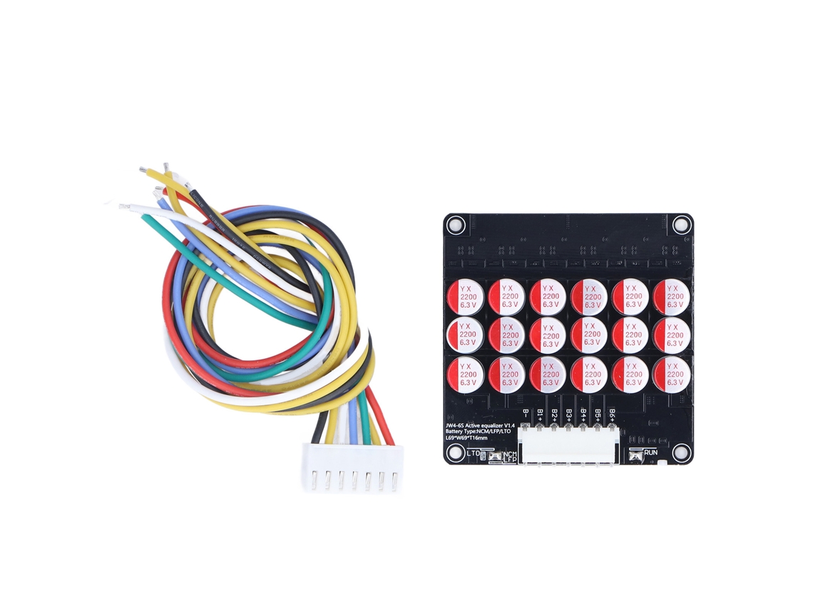 2026velora-equilibrador Ativo Universal De Baterias 5a Para Lto Lfp Lpo Ncm 4-6s Placa De Balanceamento De Células