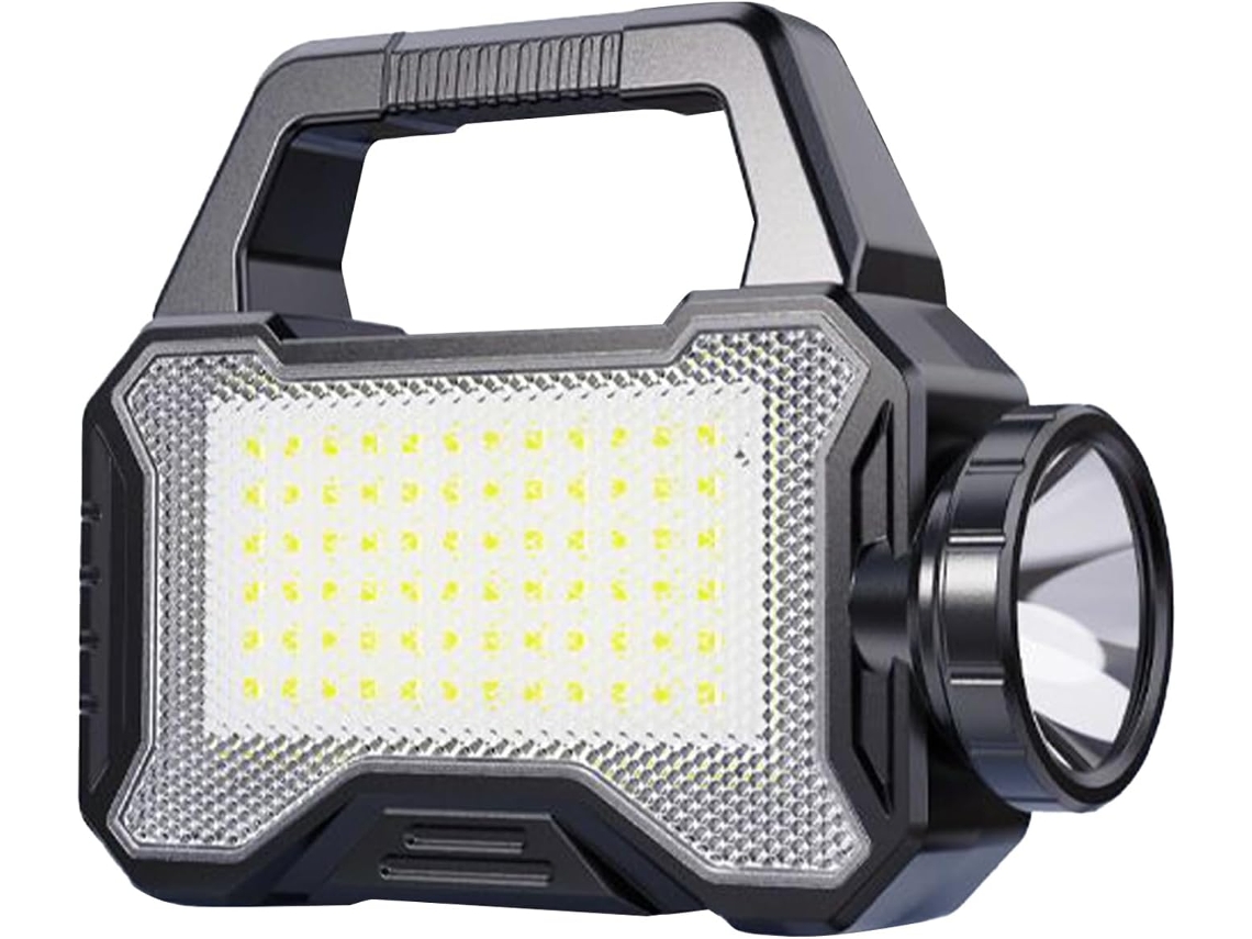 Linterna Led Recargable Generico Para Camping, Linterna De Supervivencia, Resistente Al Agua Y Recargable Con