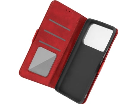 Carcasa Xiaomi Mi 11 Ultra AVIZAR FOLIO-CLASP-RD-MI11U Libro Rojo