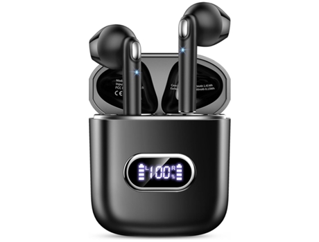 Auriculares inalámbricos Bluetooth 5.3 Auriculares Bluetooth con micrófono HD Auriculares intrauditivos Bluetooth con Sonido estéreo HiFi