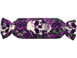 Almohada Cilíndrica Forma Calavera Felpa Poliéster Espuma Viscoelástica Resistentes Ajustable Fácil Soporte