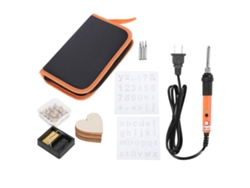Juego De Soldador Eléctrico De 60 W, Herramienta Para Pirograbado Y Grabado Con 27 Puntas.