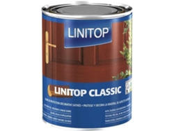Lazura Satinada Linitop Clásica 2,5 L Protección Madera Acabado Satinado Interior/exterior