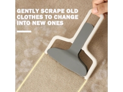 Cepillos de plástico con mango largo para eliminar la pelusa de la ropa, abrigos y muebles, y para quitar rápidamente las bolas de pelo.