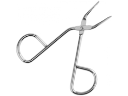 Pinzas Profesionales Para Cejas Con Mango De Tijera, Punta Oblicua, Acero Inoxidable Qmz 8,5 Cm