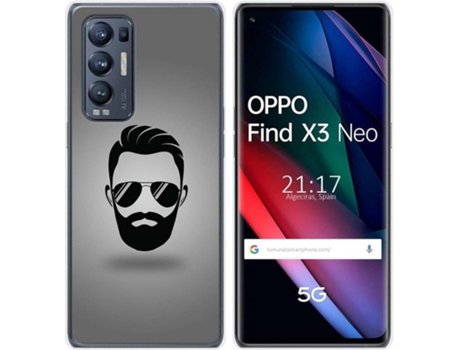 Carcasa Oppo Find X3 Neo TUMUNDOSMARTPHONE Barba