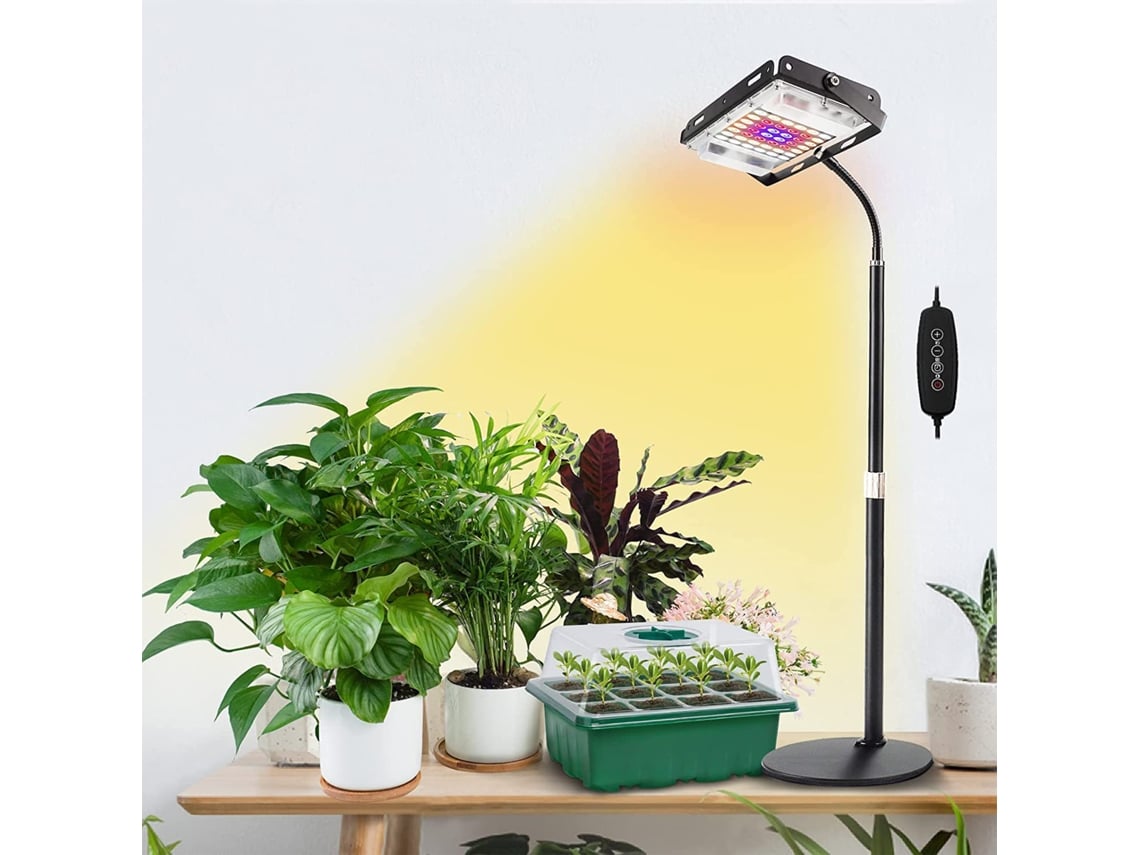 2026-luz De Crecimiento Para Plantas Led Con Base Luz Espectro Completo Para Suculentas Iluminación De Crecimiento Solar