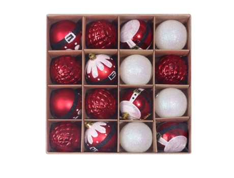 Adornos de bolas de Navidad para vacaciones, fiestas, Halloween, Acción de Gracias, decoración navideña (estilo 6)