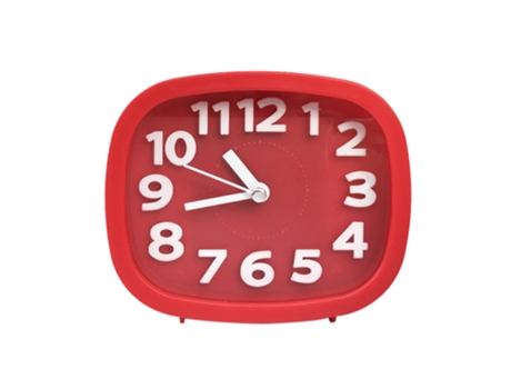Reloj despertador silencioso digital tridimensional de color caramelo reloj despertador creativo regalo ELKUAIE