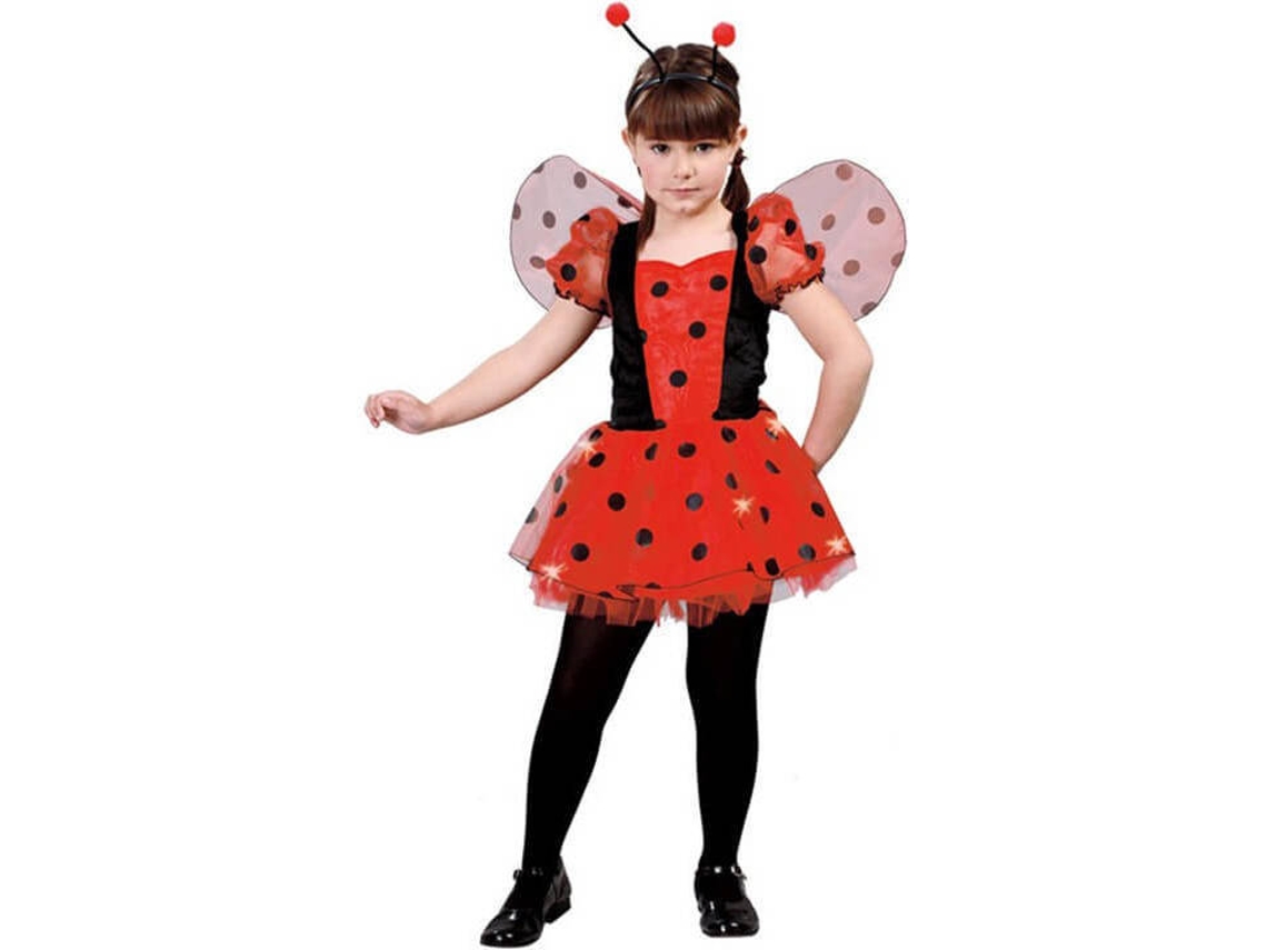 Disfraz de Niña DISFRAZZES Mariquita (Talla: 7 a 9 años)