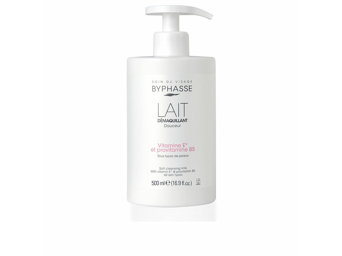 Leche Desmaquillante Facial Byphasse Vitamina E 500 ml
