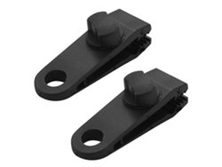 8 pinzas para lona resistentes y resistentes al viento, pinzas para toldo, accesorio para tienda de campaña, para camping, lonas Sygo