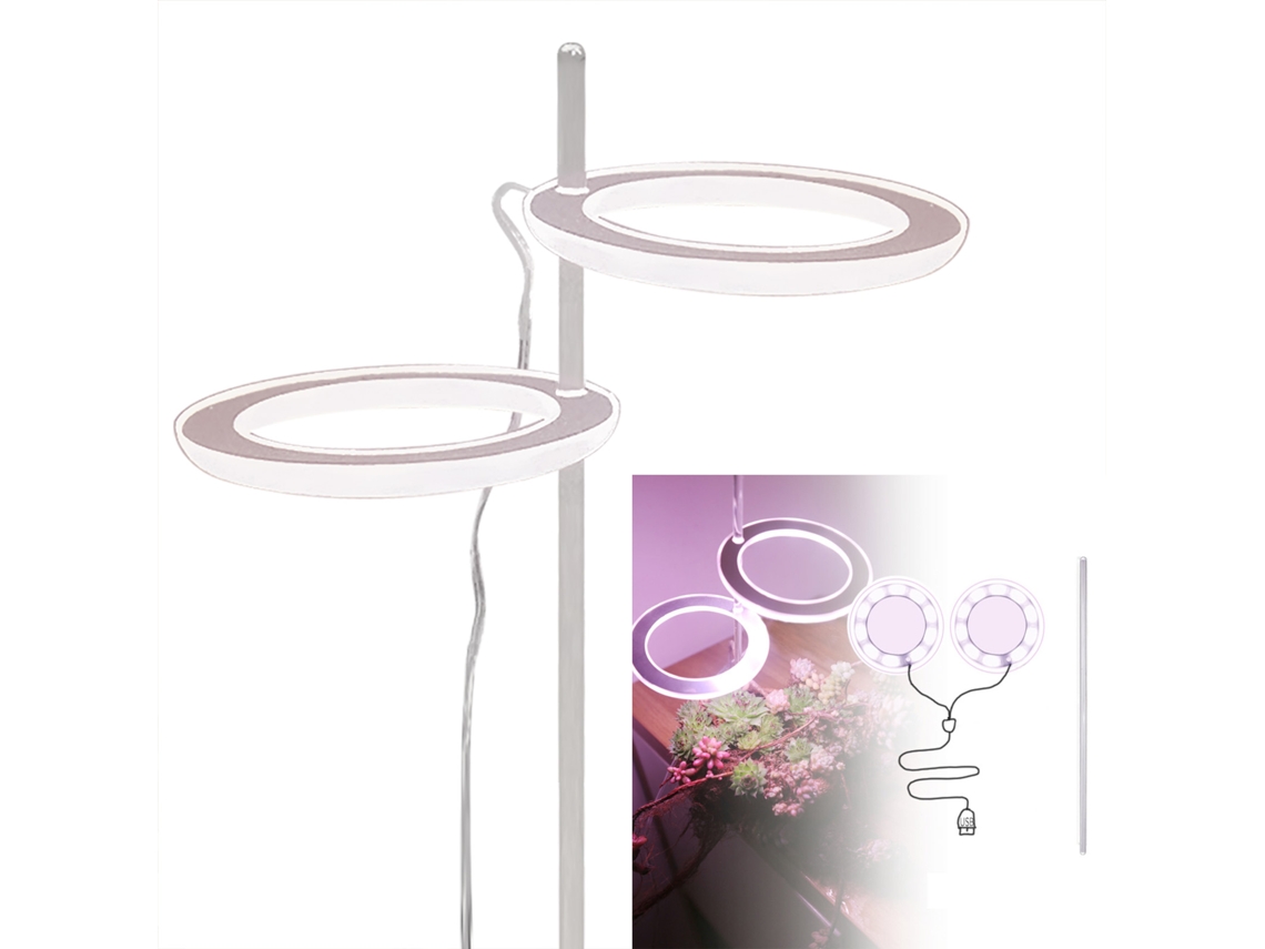 2026-luz Led De Crecimiento Vegetal Espectro Completo Para Plantas, Flores Y Suculentas, Luz De Relleno Para Interiores Hogar